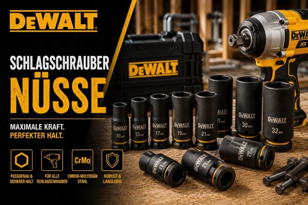 Nüsse für Schlagschrauber
Nüsse für...