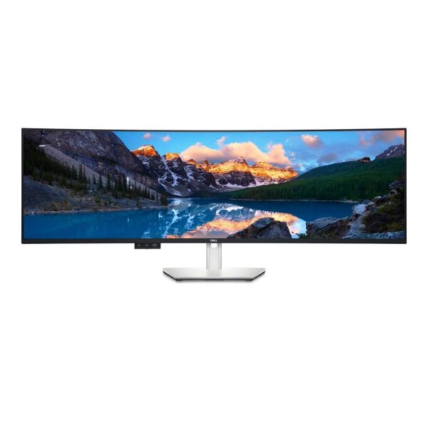 DELL UltraSharp U4924DW 5K Monitor 125,0 cm (49,0 Zoll) silber