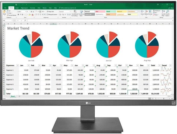 LG 27UK670P-B Monitor 68,0 cm (27,0 Zoll) dunkelanthrazit