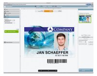 DURABLE DURACARD ID 300 Kartendrucker grau
