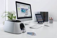 DURABLE DURACARD ID 300 Kartendrucker grau