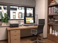 EPSON WorkForce WF-2910DWF 4 in 1 Tintenstrahl-Multifunktionsdrucker schwarz