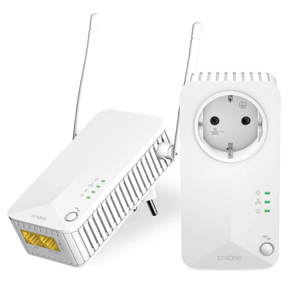 STRONG Wi-Fi 600 KIT Powerline-Adapter-Set, 1 St.