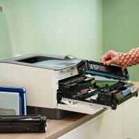 HP Color LaserJet Pro 3202dw Farb-Laserdrucker weiß