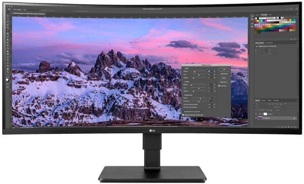 LG 35BN77CP-B Curved Monitor 89,0 cm (35,0 Zoll) schwarz