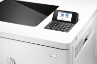 HP Color LaserJet Enterprise M554dn Farb-Laserdrucker weiß