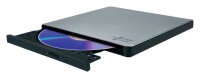 HL Data Storage Slim Portable externer DVD-Brenner silber
