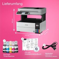 EPSON EcoTank ET-5170 4 in 1 Tintenstrahl-Multifunktionsdrucker grau