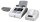 Safescan TP-230 Bondrucker grau