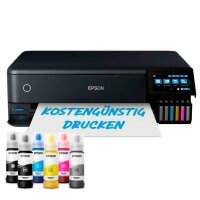 EPSON EcoTank ET-8550 3 in 1 Tintenstrahl-Multifunktionsdrucker schwarz