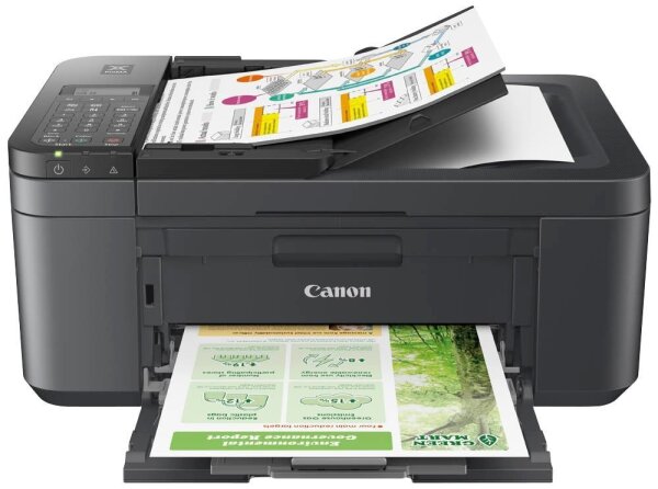 Canon PIXMA TR4755i 4 in 1 Tintenstrahl-Multifunktionsdrucker schwarz