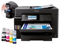 EPSON EcoTank ET-16655 4 in 1 Tintenstrahl-Multifunktionsdrucker schwarz