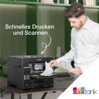 EPSON EcoTank ET-5805 4 in 1 Tintenstrahl-Multifunktionsdrucker schwarz