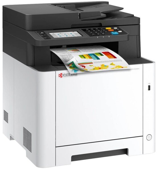 KYOCERA ECOSYS MA2600cfx/Plus 4 in 1 Farblaser-Multifunktionsdrucker weiß