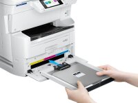 EPSON WorkForce Pro EM-C8100RDWF BAM 4 in 1 Tintenstrahl-Multifunktionsdrucker grau