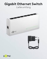 goobay Switch 8-fach