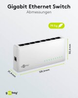 goobay Switch 8-fach