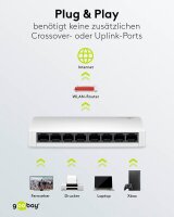 goobay Switch 8-fach