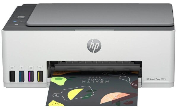 HP Smart Tank 7005 3 in 1 Tintenstrahl-Multifunktionsdrucker grau