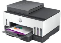 HP Smart Tank 7605 4 in 1 Tintenstrahl-Multifunktionsdrucker grau