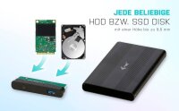 i-tec® MySafe Advance AluBasic Festplattengehäuse