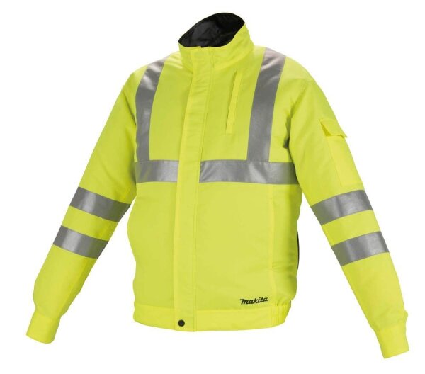 makita unisex Akku-Kühljacke DFJ214Z2XL neongelb Größe 2XL