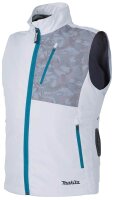 makita unisex Akku-Kühlweste DFV210Z3XL hellgrau...
