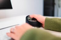BAKKER ELKHUIZEN Evoluent 4 Wireless Maus ergonomisch kabellos blau, schwarz
