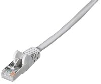 goobay RJ-45 Netzwerkkabel 0,5 m grau bis zu 1,00 Gbit/Sek. bis zu 100 MHz, 1 St.