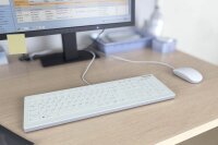 CHERRY AK-C8112 Medical Keyboard Hygiene-Tastatur kabelgebunden weiß