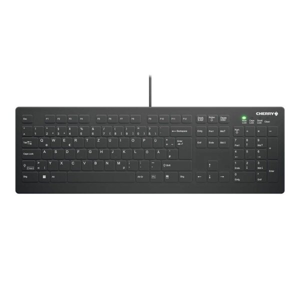 CHERRY AK-C8112 Medical Keyboard Hygiene-Tastatur kabelgebunden schwarz