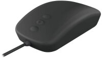 CHERRY AK-PMH3 Medical Mouse 3-Button Scroll Hygiene-Maus kabelgebunden schwarz
