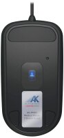 CHERRY AK-PMH3 Medical Mouse 3-Button Scroll Hygiene-Maus kabelgebunden schwarz