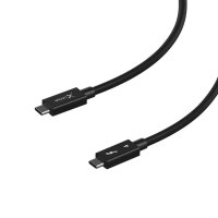 XLAYER Thunderbolt 4 Kabel USB-C 1,0 m schwarz, 1 St.