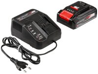Einhell Werkzeugakku mit Schnellladegerät PXC Starter Kit Lithium-Ionen 2,5 Ah