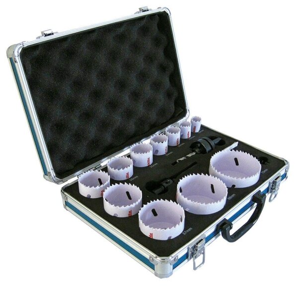 makita Lochsägen-Set D-47298, 14-teilig