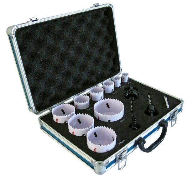 makita Lochsägen-Set D-47282, 12-teilig