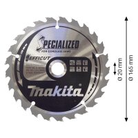 makita B-62985 EFFICUT Kreissägeblatt 165,0 mm, 25...