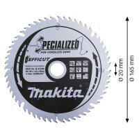 makita B-57336 EFFICUT Kreissägeblatt 165,0 mm, 56...