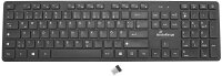 MediaRange MROS107 Tastatur-Maus-Set kabellos schwarz