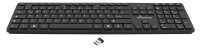 MediaRange MROS107 Tastatur-Maus-Set kabellos schwarz