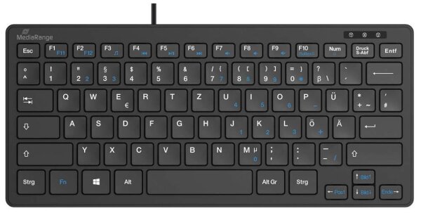 MediaRange MROS112 Tastatur kabelgebunden schwarz