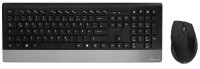 MediaRange MROS105 Tastatur-Maus-Set kabellos schwarz