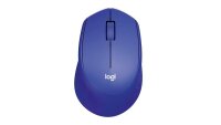 Logitech M330 Silent Plus Maus kabellos blau
