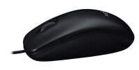 Logitech B100 Maus kabelgebunden schwarz