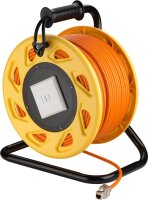 goobay RJ-45 Netzwerkkabel 50,0 m orange, 1 St.