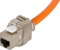 goobay RJ-45 Netzwerkkabel 50,0 m orange, 1 St.