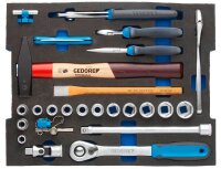 GEDORE 1100-01 2658194 Werkzeugkoffer 58-teilig