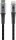 goobay Lightning/USB C Kabel 0,5 m grau, schwarz, 1 St.