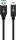 goobay USB 3.1 Gen 2 A/USB C Kabel 1,0 m schwarz, 1 St.